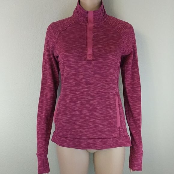 [Avalanche] Raspberry Pink Button Up Pullover - Picture 1 of 7